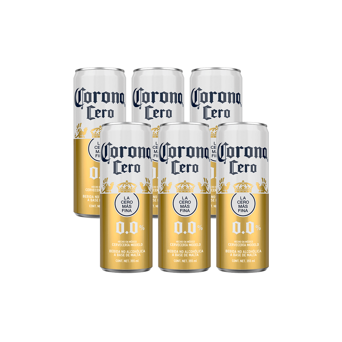 Corona Cero 355 Ml Six Pack