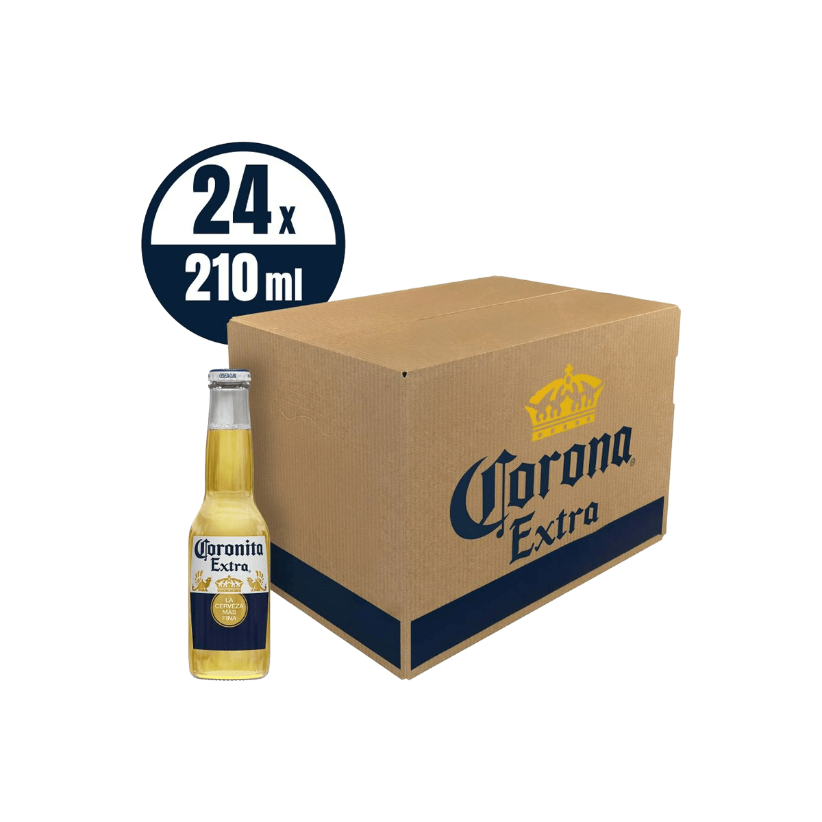 Coronita Cartón 1/4 210 Ml